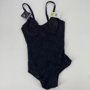 NWT Bali lace shapewear body suit